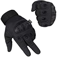 Unigear Guantes para Moto Pantalla Táctil Guantes Tácticos Militares Dedo Completo Antideslizante CE Verificada…